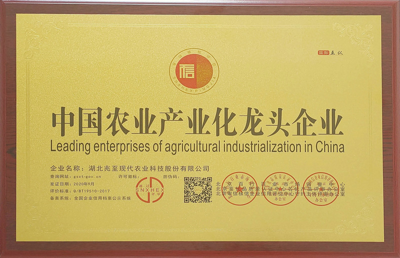 中国农业产业化龙头企业
